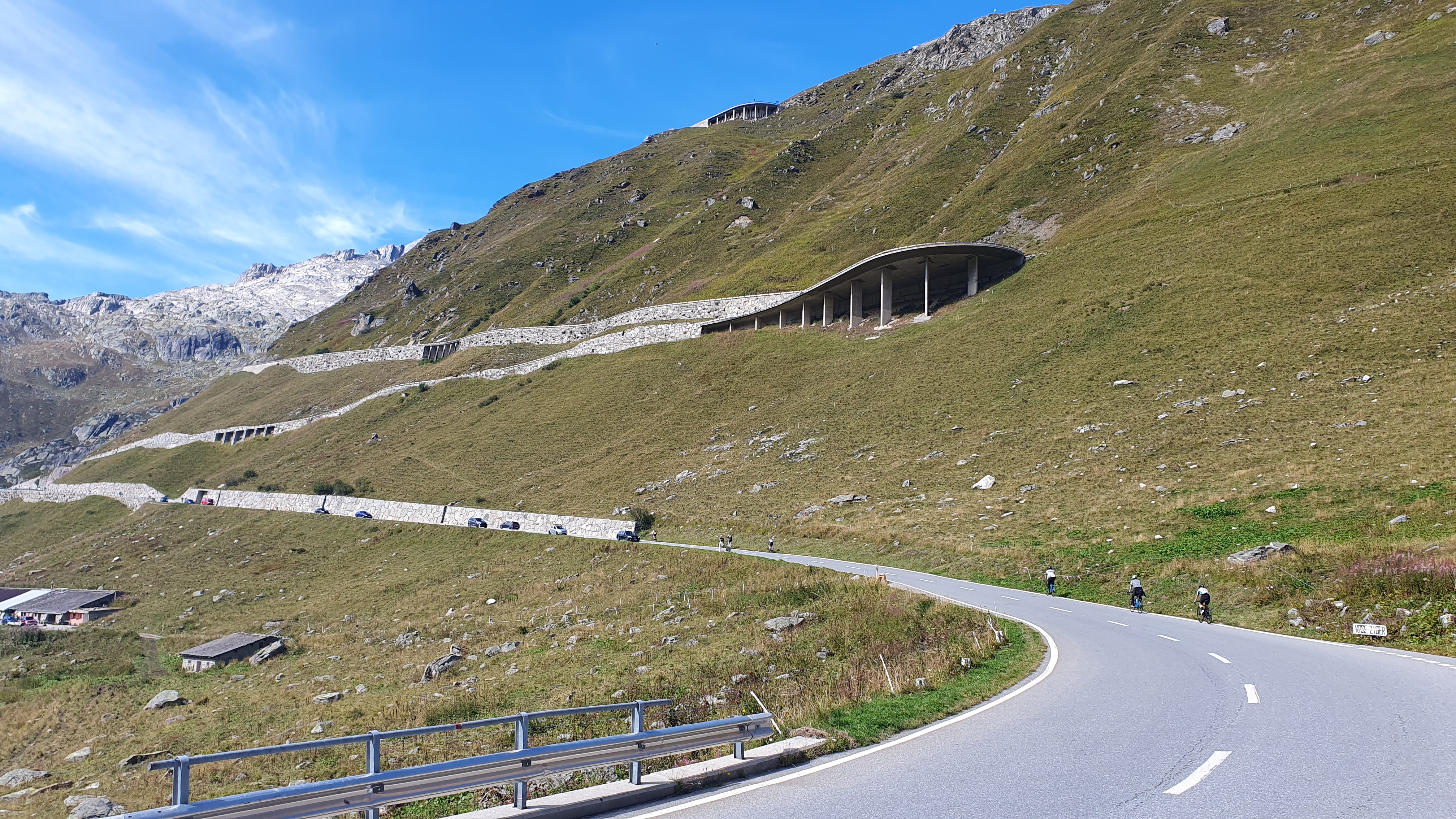 Furkapass – Kehren – gleichmässiges Tempo halten