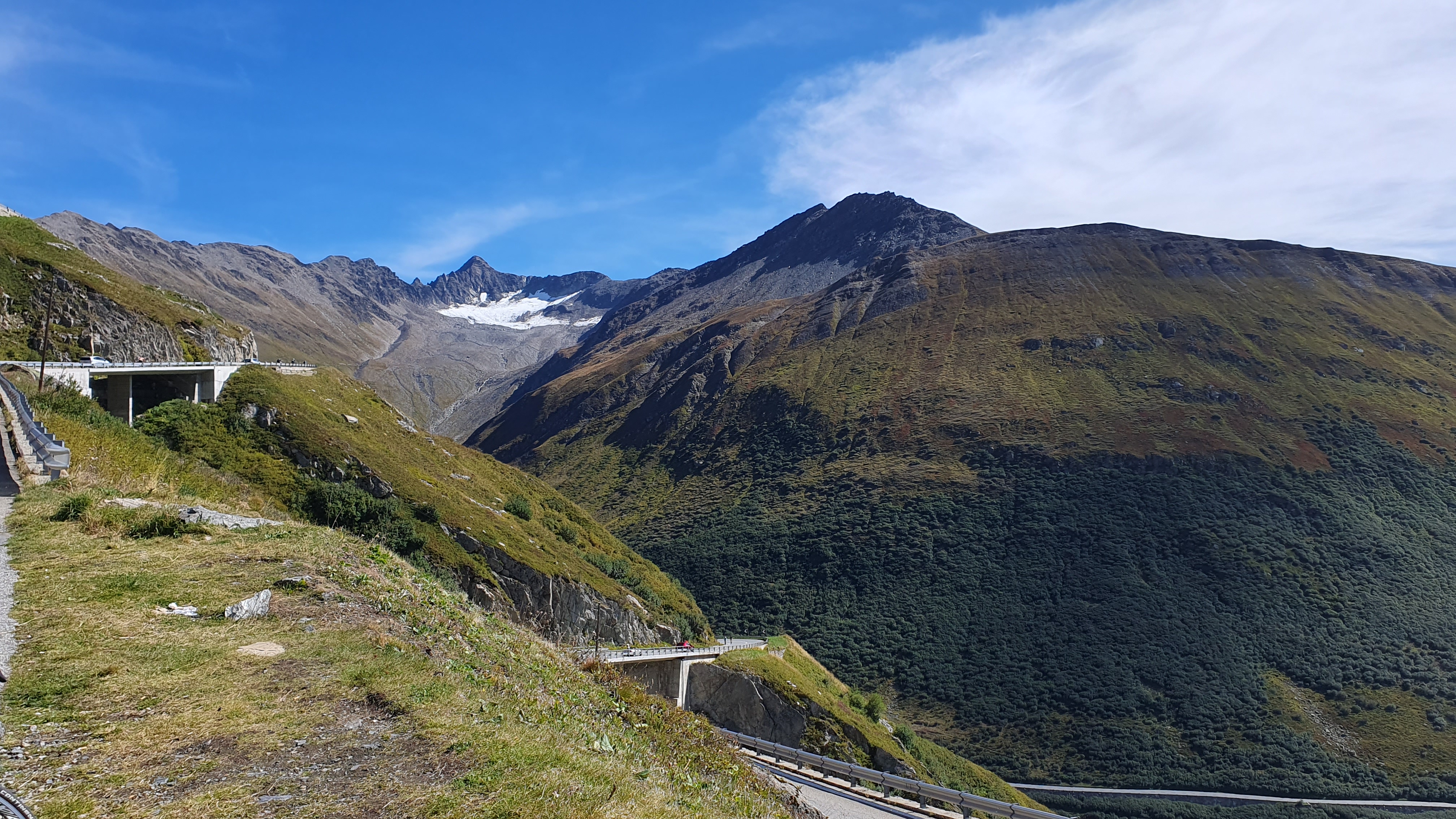 Furkapass – letzte Kehren – Endspurt