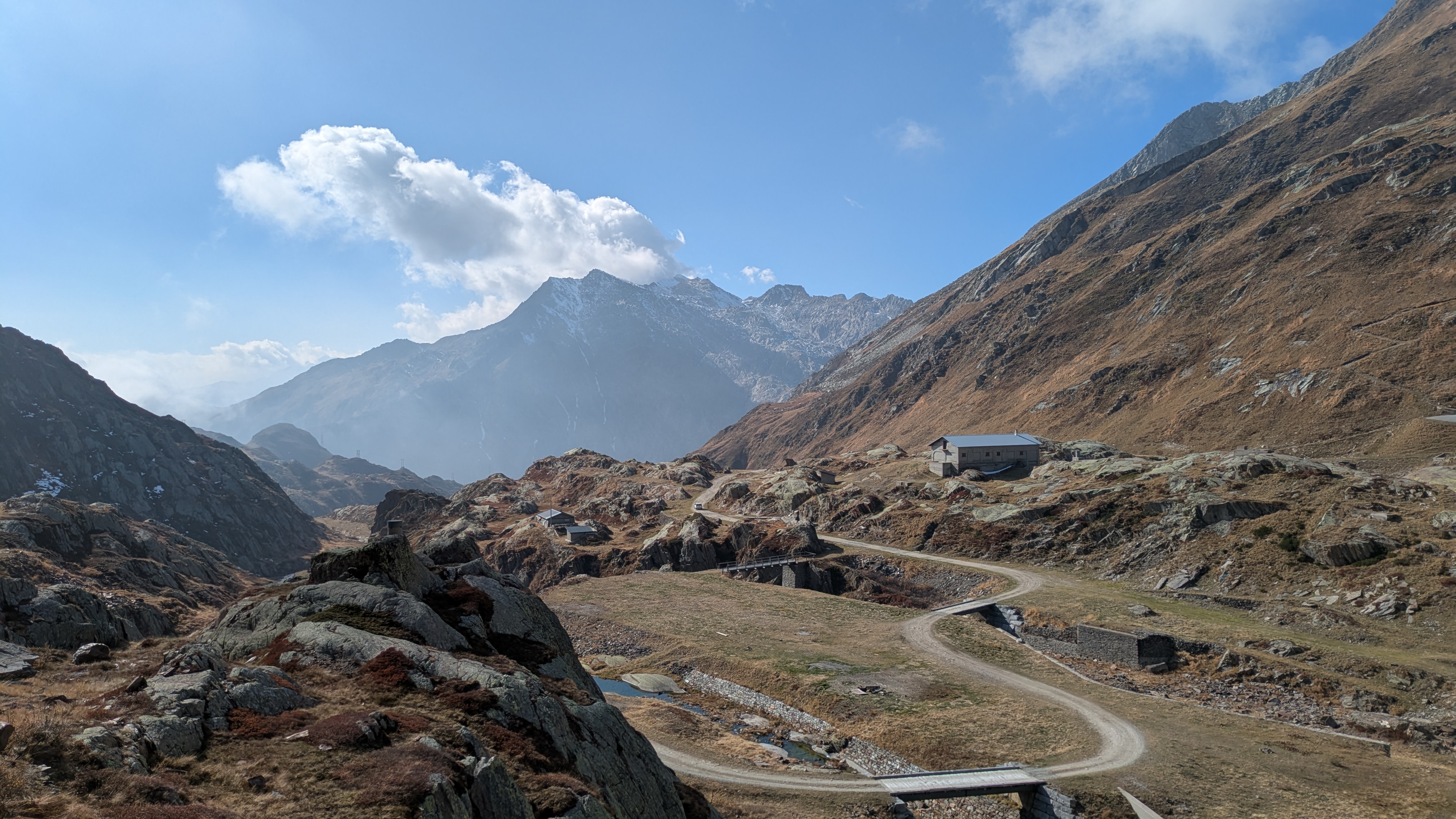 Gotthard-Passhöhe mit Gleichgesinnten